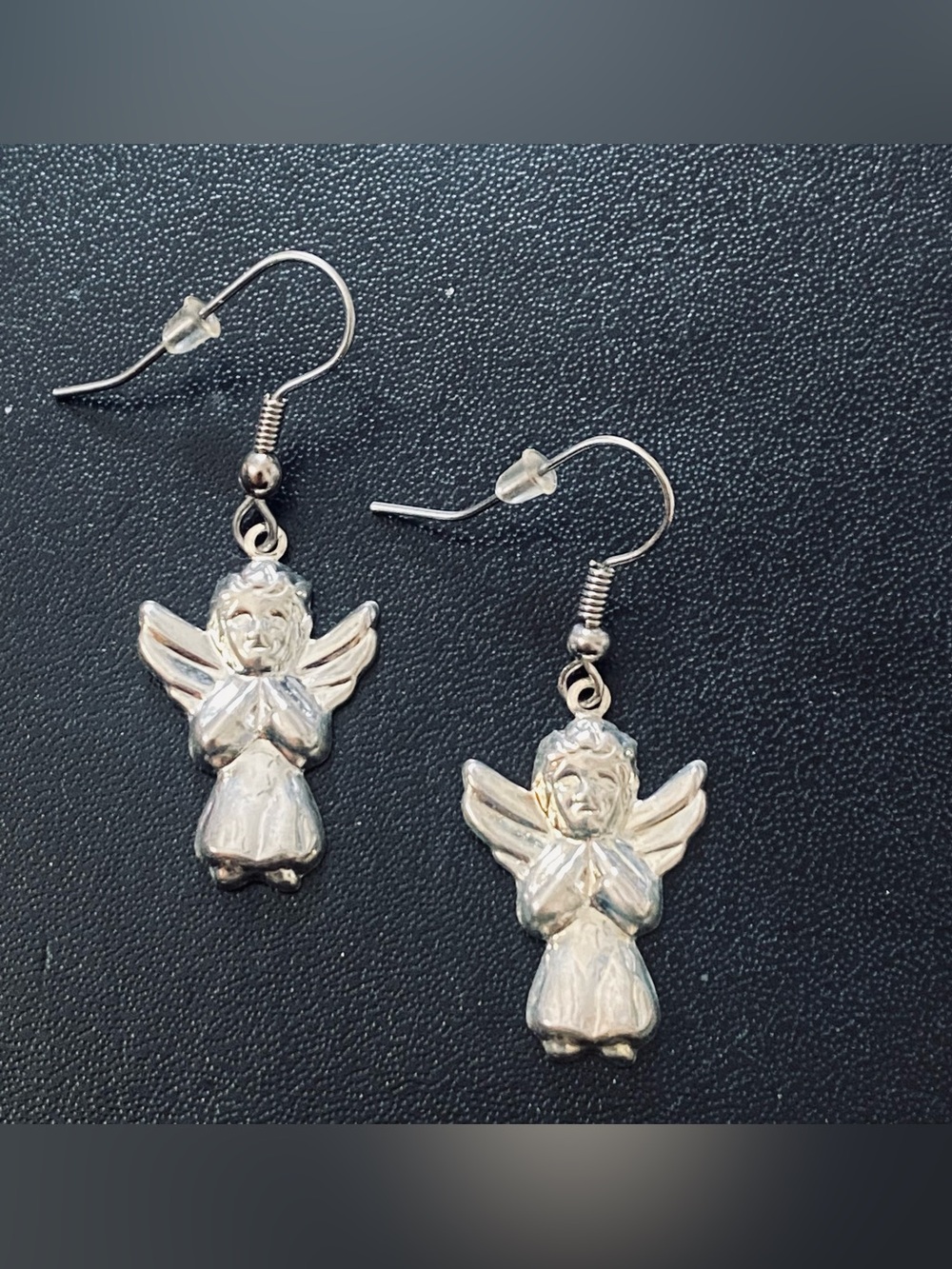 * Little Angels Silver Earrings NEW